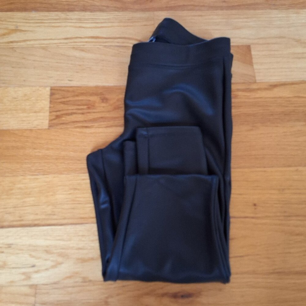 Express leather-looking jeggings